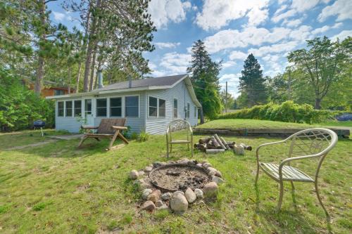 Waterfront Mullett Lake Cabin: Pets Welcome! in Indian River