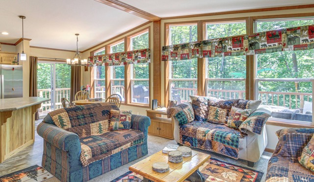 'Woman Lake Chain Retreat' w/Deck & Dock! in Hackensack