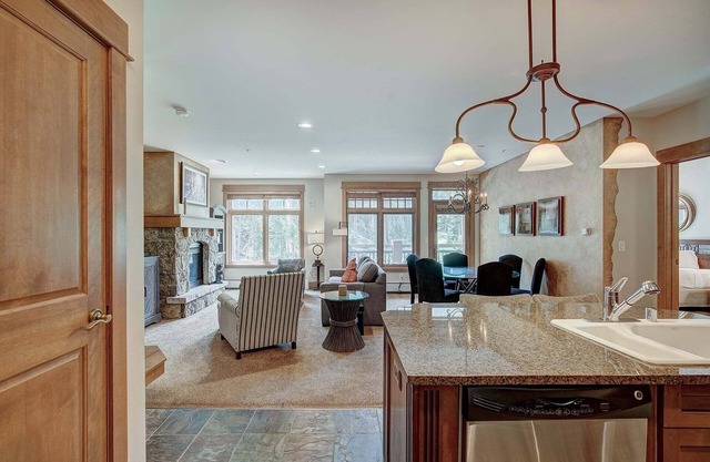 Luxurious 2 BR in River Run Village with Ski in ski out, No Cleaning Fees, Kids Ski Free by RedAwning in Dillon