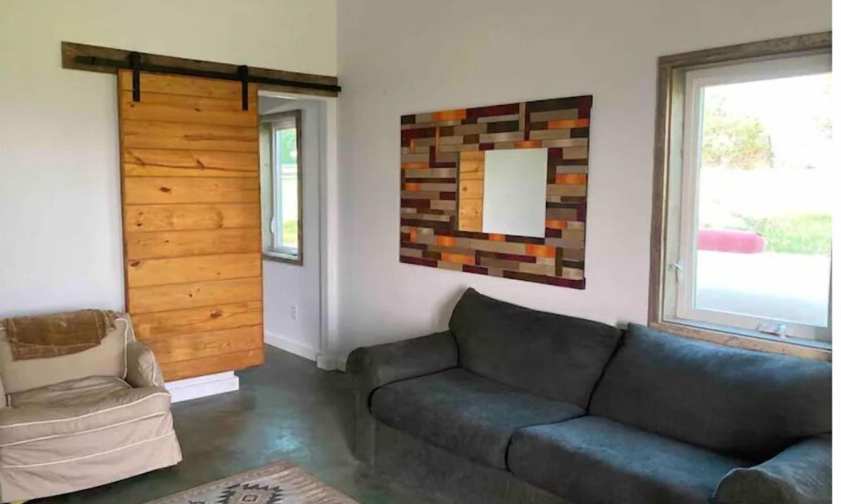 Driggs Apartment | Private farm house lock off on sheep farm with salt hot tub