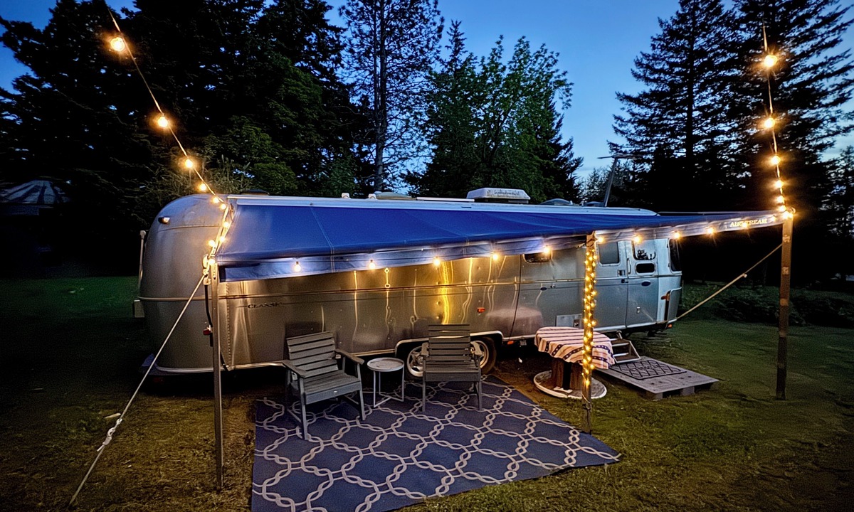 Troutdale RV Rental | Airstream on 3 acres in Col Riv Gorge, Near Waterfalls & Edgefield-15 min to PDX