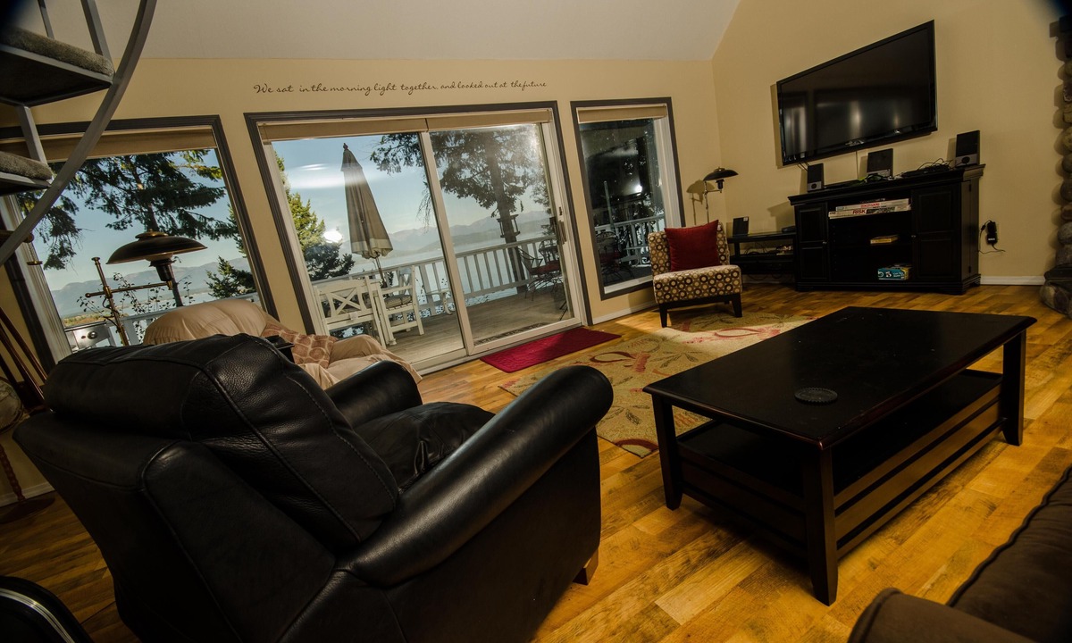 Somers House | Lakefront Home With Hot Tub, Dock, Great Views From The Living Room & Bedrooms