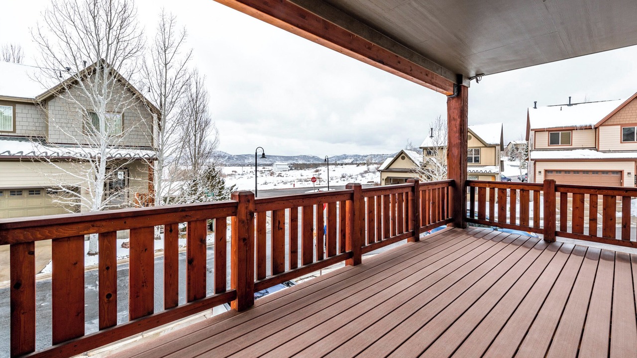 Photo of Patio Balcony in Bear Hollow Village