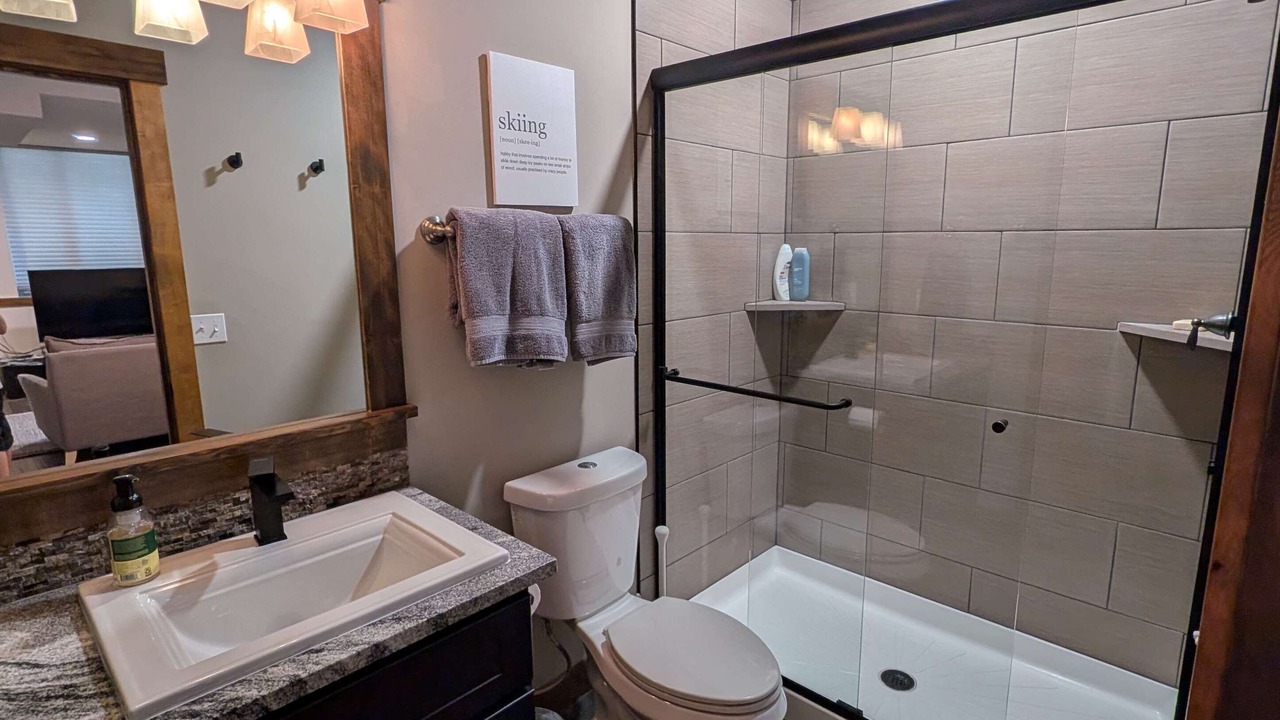 Photo of Bathroom in Snoqualmie Pass
