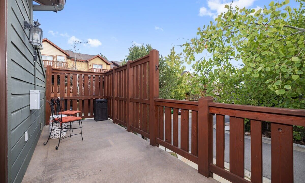 Photo of Patio Balcony in Bear Hollow Village