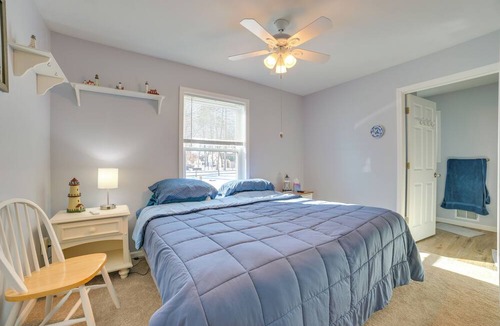 National City Cottage | XC Ski, Ice Fish & Hike! Getaway Near Sand Lake