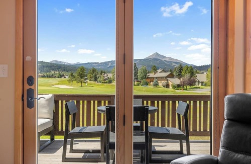 Big Sky Meadow Village Condo | Lone Peak Lookout l Big Sky Golf Course
