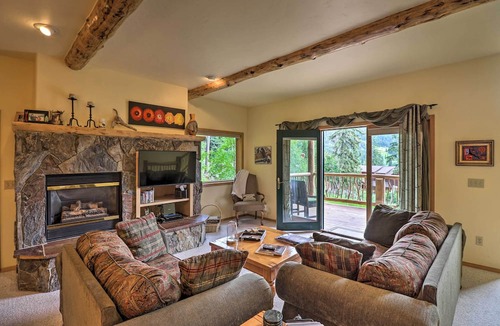 Whitefish House | Rustic Home on Whitefish Mountain, Near Ski Run!