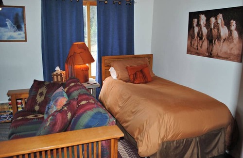 Libby Cabin | Stay at the Ol' Bock Place. Ability to work remotely.