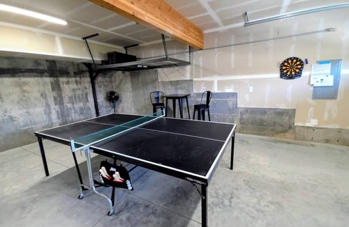 Lewiston House | Epic river views, Newly built upscale modern home, Game room