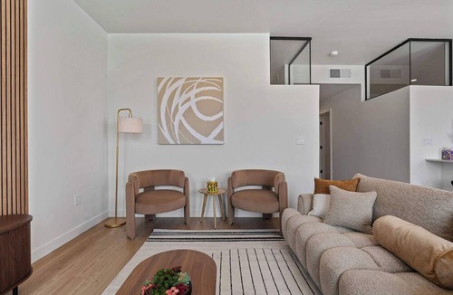People's Freeway Apartment | Stylish 2-Bedroom, 2-Bath Salt Lake City Apartment with Balcony