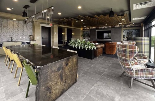 Boise Apartment | Iconic Nike Studio + Romantic Canopy Glow