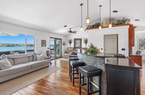 Burley House | Riverfront Retreat in Burley, ID – Walkout Basement, Dock & Peaceful Views