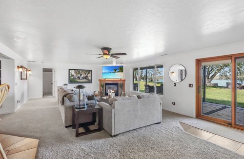 Burley House | Riverfront Retreat in Burley, ID – Walkout Basement, Dock & Peaceful Views