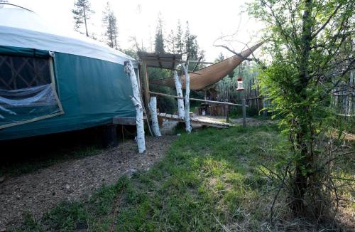 Garden Valley Other | Glamping Yurt with Firepit, Hammock & Wood Stove in Garden Valley, Idaho
