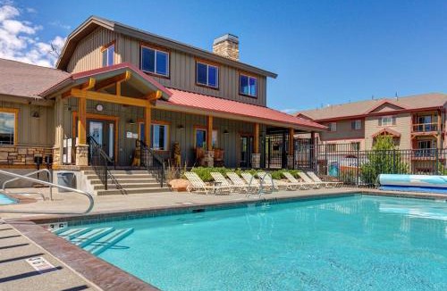 Bear Hollow Village House | Spacious condo with pool hot tub garage gym & balcony - near Park City