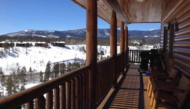 Amazing Views of Shadow Mnt/lake,firepit,3br/2ba Cozy Cabin in Grand Lk,sleeps6 in Grand Lake