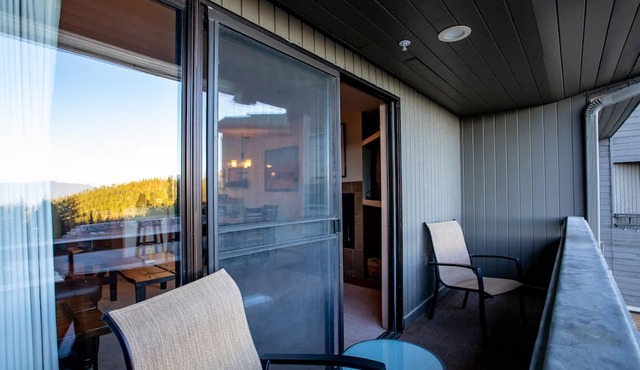 Incredible condo with amazing views and AC for those hot days! Ski access just a few steps away