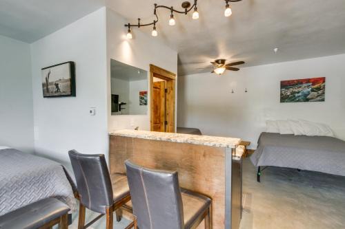 Central Lava Hot Springs Studio w/Deck & Views!